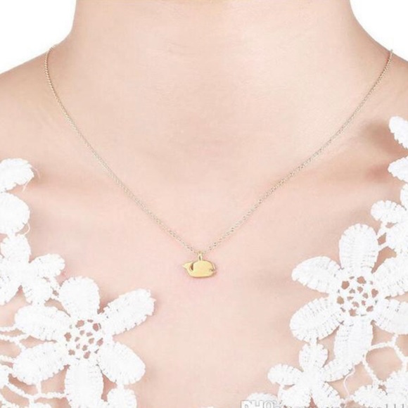 Gold Love Family Whale ShortChain Necklace Pendant - Picture 4 of 4